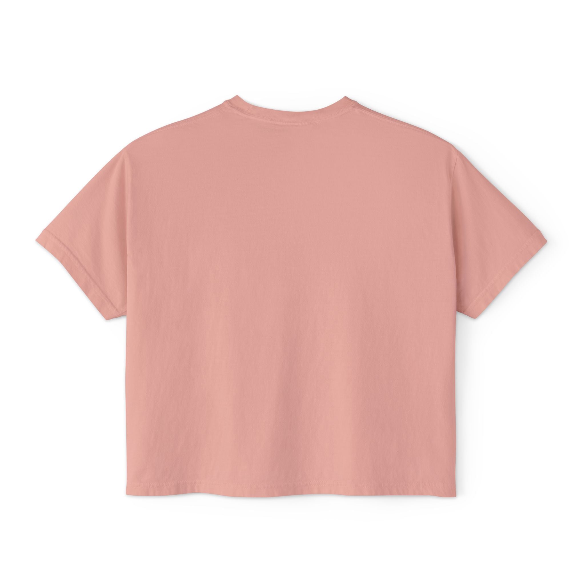 Certified Phat Brat Women's Boxy Tee – Retro Circular Text Graphic