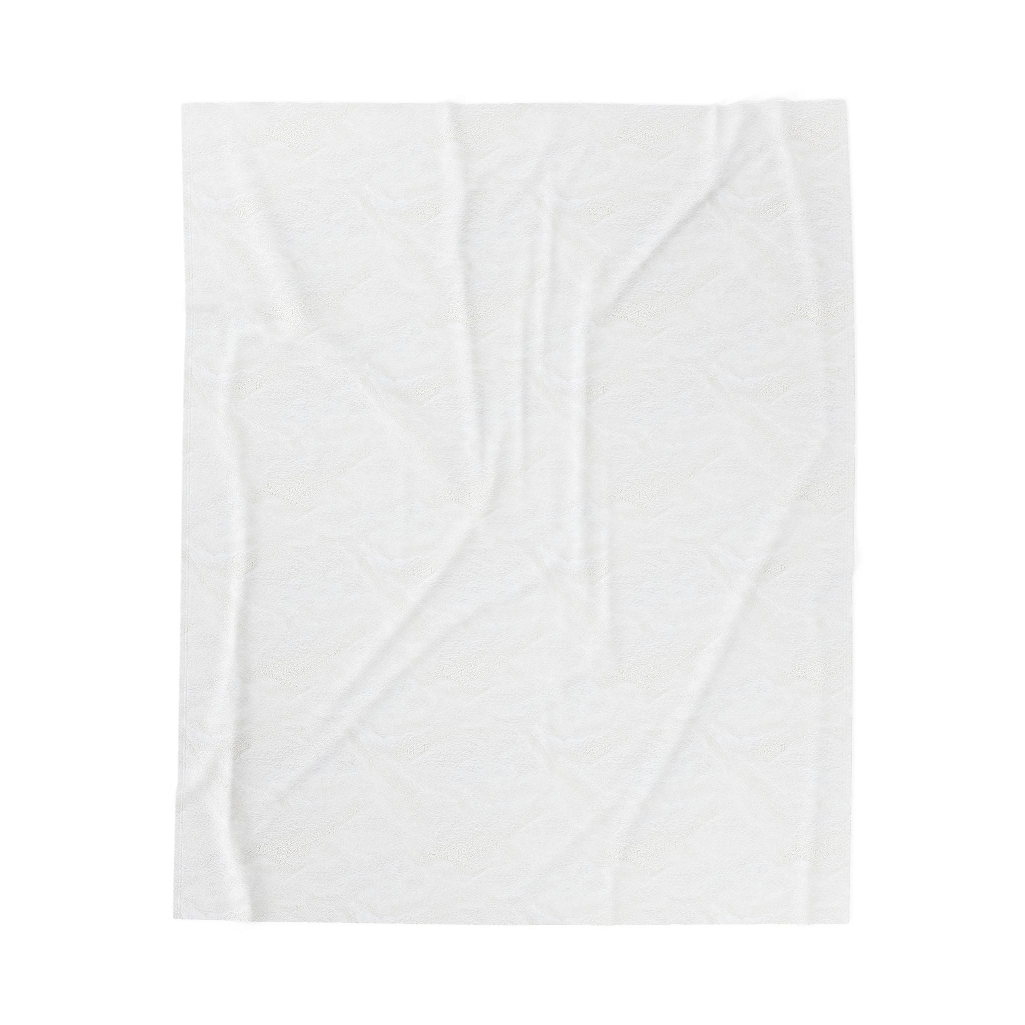 Plush Blanket — "PHAT BRAT" Bold Retro Text Throw (Velveteen Soft Cozy)